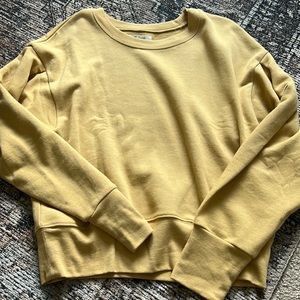 Madewell cropped sweatshirt